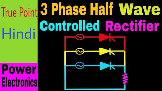 🔴 Three Phase Half Wave Controlled Rectifier [upl. by Wiebmer290]