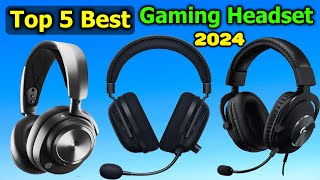 Top 5 Best Gaming Headsets 2024 [upl. by Wallford]