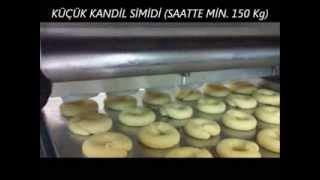 KURU PASTA MAKINASI  Tuzlu Simit ufak [upl. by Ressan]