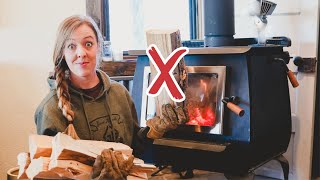 These WOODSTOVE MISTAKES Are Costing You Time amp Money [upl. by Urina336]