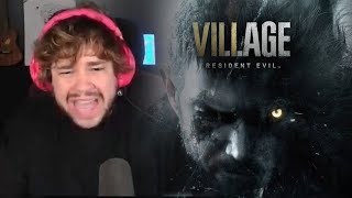 BRINO JOGANDO RESIDENT EVIL VILLAGE E SE CAGANDO DE MEDO [upl. by Ecille]