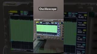 Oscilloscope capturing high frequency quadrature output signal oscilloscope engineering viral [upl. by Conall]