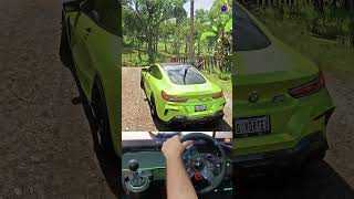 BMW M8 vs Logitech G29 A Driving Experience Comparison bmwm8 logitechg29 shortsvideo [upl. by Royall]