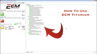 How To Use ECM Titanium Remapping Software on All Cars [upl. by Carlstrom]