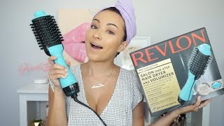 REVLON ONESTEP HAIR DRYER  How to Demo [upl. by Anwahsiek]