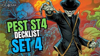 Pestilence ST4 Decklist  Mono Green Its Toxic  Alpha Clash TCG [upl. by Wolfgram]