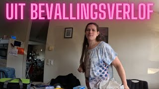 Uit bevallingsverlof  Eerste week terug gaan werken – Vlog 169 [upl. by Brottman]