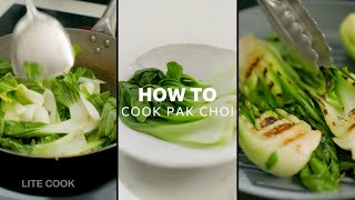 How to cook pak choi [upl. by Orgell13]