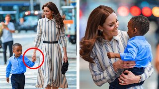 Orphan Keeps Following Kate Middleton What Happens Next Will Make You Cry [upl. by Thorlay]