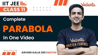 Parabola Class 11  One Shot  JEE 2024  IIT JEE  Arvind Kalia Sir  JEEVedantu [upl. by Cherye]