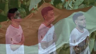 National Anthem Of INDONESIA  Round 3 World Cup Qualifiers 2026 [upl. by Idet549]