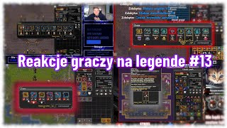 Margonem  Reakcje graczy na legende 13 Gangus Xepex Scoolin Wegeta Calculate Alle [upl. by Wilhide36]