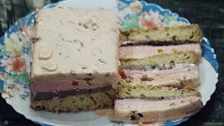 Cassata at Home  Perfect Cassata घर पे  Cassata Ice Cream  Recipe [upl. by Akener]