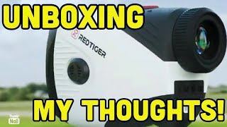 REDTIGER Budget Golf Rangefinder UNBOXING and FIRST IMPRESSIONS [upl. by Neeoma]