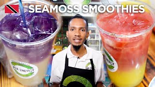 Sea Moss Packed Punches amp Smoothies at Gaea Energy in Woodbrook Trinidad amp Tobago 🇹🇹 Foodie Finds [upl. by Goldshlag]