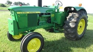 JD 4020 Tractors Sold for Big  on Bedford IA Collector Auction 62814 [upl. by Ofelia]