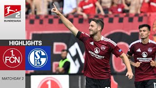 FC Nürnberg  FC Schalke  31  Zusammenfassung  2 Bundesliga 202425  nürnberg schalke [upl. by Cath22]