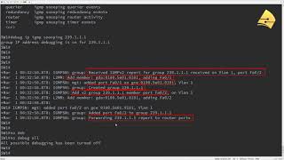 07 IGMP Snooping Configuration [upl. by Schriever]