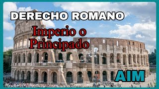 Derecho romano el Imperio o Principado derecho clásico [upl. by Bathsheeb77]