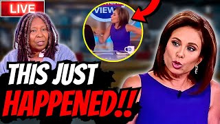 Whoopi The View Host FREAKS OUT After CALLED OUT FOR LYING By Judge Jeanine Pirro LIVE On Air [upl. by Averir]