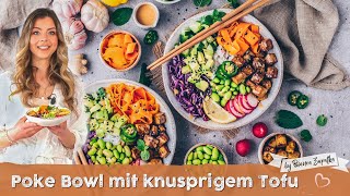 Vegane Poke Bowl mit TahiniSauce ♡ Das Beste Rezept ♡ Einfach amp Lecker [upl. by Jenei664]