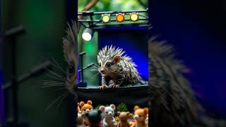 You WONT Believe This Animal Exists 🤯StripedTenrec Tenrec Madagascar WildlifeConservation [upl. by Walrath]