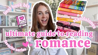 the ultimate guide to reading romance💘💕 50 romance book recs [upl. by Mook]