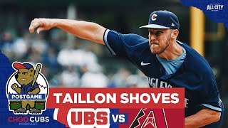 Jameson Taillon shoves but Chicago Cubs fall to Diamondbacks again  CHGO Cubs Podcast [upl. by Tnahs]