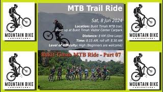 Part 07  Bukit Timah MTB Trail Ride  Singapore [upl. by Angele]