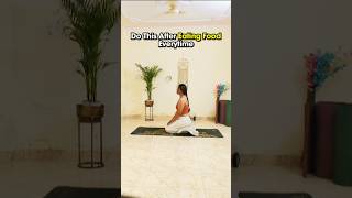 Do This  for Healthy Digestion Improve circulation vajrasana yoga shorts [upl. by Effie]