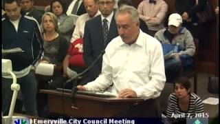 Study Session Emeryville Minimum Wage  Apr 7 2015  Emeryville CIty Council Meeting [upl. by Ydaj]