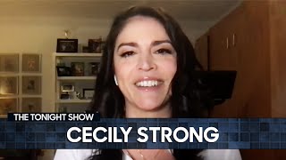 Cecily Strong Is Going Nuts While Playing 11 Characters in a OneWoman Show  The Tonight Show [upl. by Penhall]