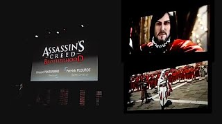 E3 2010 Ubisoft media briefing Assassins Creed Brotherhood [upl. by Nimajeb]