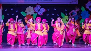 Group Dance Performance  Annual Function  GNPS  Ludhiana  P08 [upl. by Hutchings]