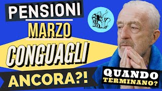 PENSIONI MARZO 👉 ANCORA CONGUAGLI IRPEF dallINPS TAGLI❗️Quando finiscono⁉️ [upl. by Seamus]