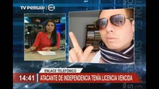 Asesino de Independencia tenía licencia para portar armas vencida [upl. by Letniuq]