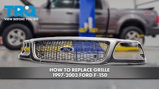 How to Replace Grille 19972003 Ford F150 [upl. by Stieglitz]