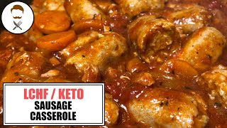 Sausage Casserole  The Keto Kitchen [upl. by Gerome]