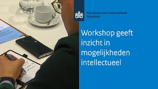 Workshop geeft inzicht in mogelijkheden intellectueel eigendom [upl. by Hnid]