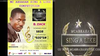 Copy of B Zack Covers MC Abraham’s Hit Song  Perfect Vocals amp Stunning Performance [upl. by Neville]