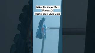 Nike Air VaporMax flyknit 3 photo Blue Club Gold where’s my trainers trainer nike vapormax [upl. by Edna717]