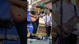 Local spanish music concerts 🎸  spanish culture 🇪🇦 music spain [upl. by Marguerite241]