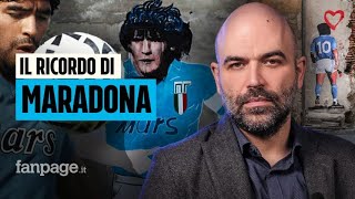 Roberto Saviano racconta Diego Maradona E la quotveraquot tomba di D10S ai Quartieri Spagnoli [upl. by Donaldson7]