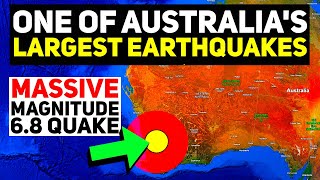 The Huge Magnitude 68 West Australia Earthquake [upl. by Eelimaj445]