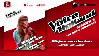 Mirjam van der Loo  Liefde Van Later The voice of Holland 2014 The Blind Auditions Audio [upl. by Annahahs]