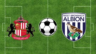 Sunderland vs West Brom  EFL Championship 2324  PES 21 [upl. by Nace]