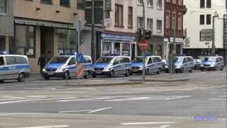 HGrKW Polizei Kollone Demonstration Frankfurt aM [upl. by Akirahc]