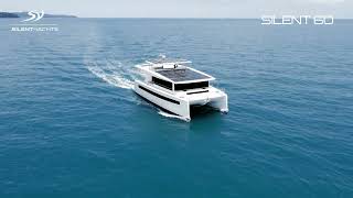 First Impressions of the Silent 62  Luxury Solar Yacht Experience [upl. by Smitt]