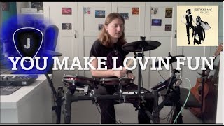 You Make Loving Fun Fleetwood Mac  Drum Cover by Jess [upl. by Dirtsa]