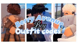 👔 Berry avenue boy outfit codes combination 👔 [upl. by Sasnak]